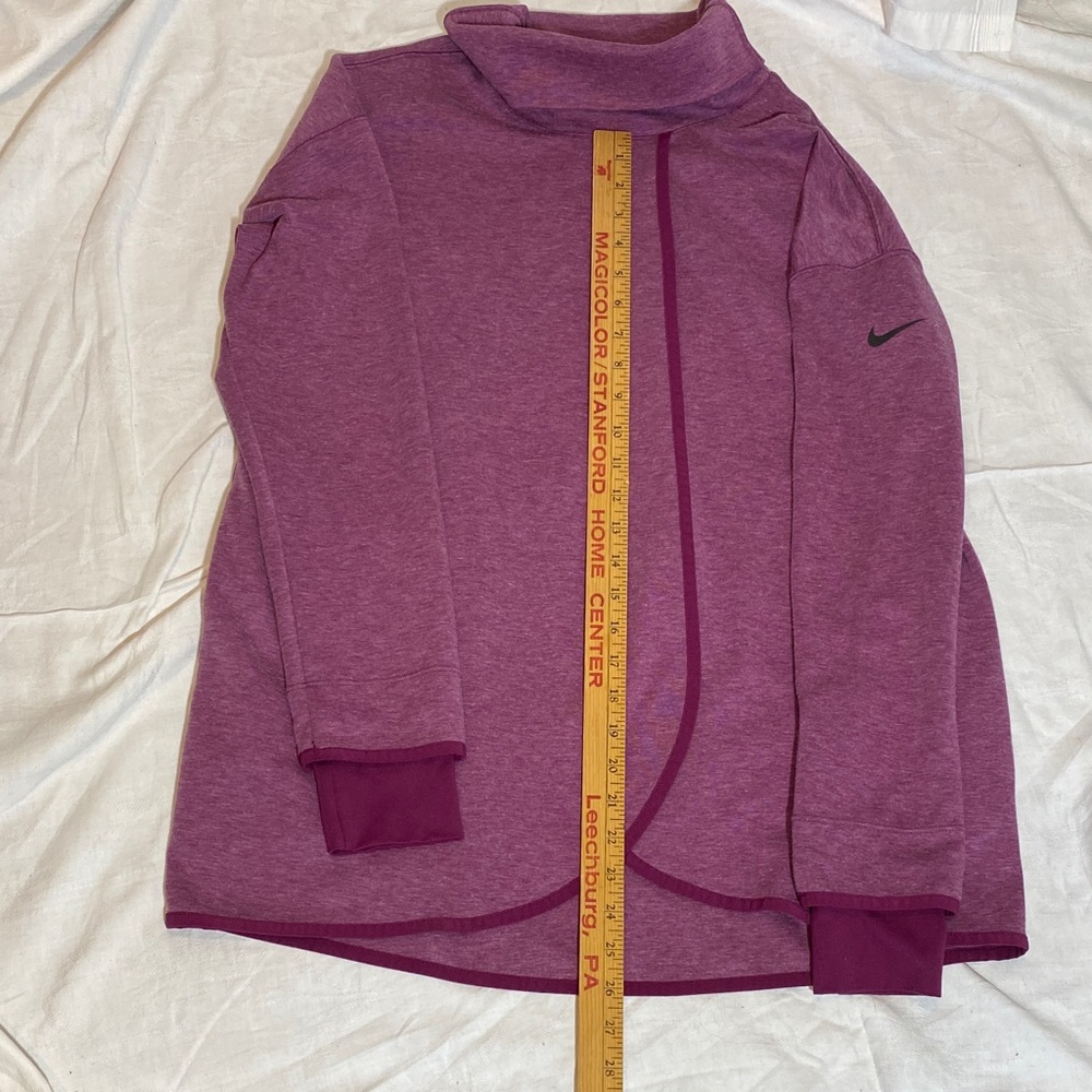 Nike Dri-Fit Maternity Reversible Pullover in Violet Heather - women size M - Picture 11 of 12
